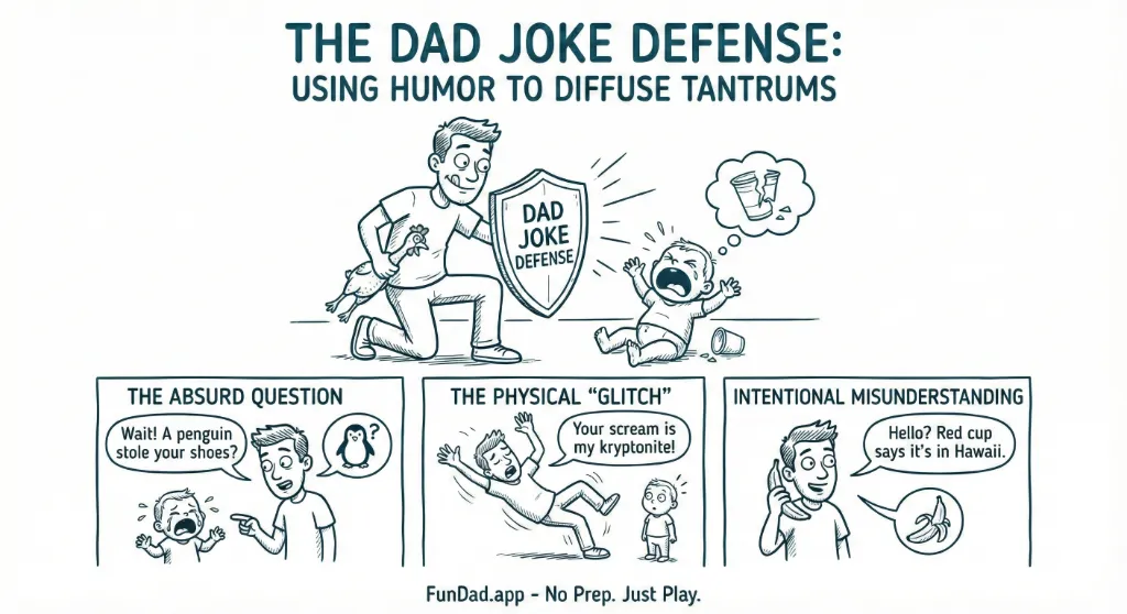 The Dad Joke Defense: Using Humor to Diffuse Tantrums — FunDad activity guide